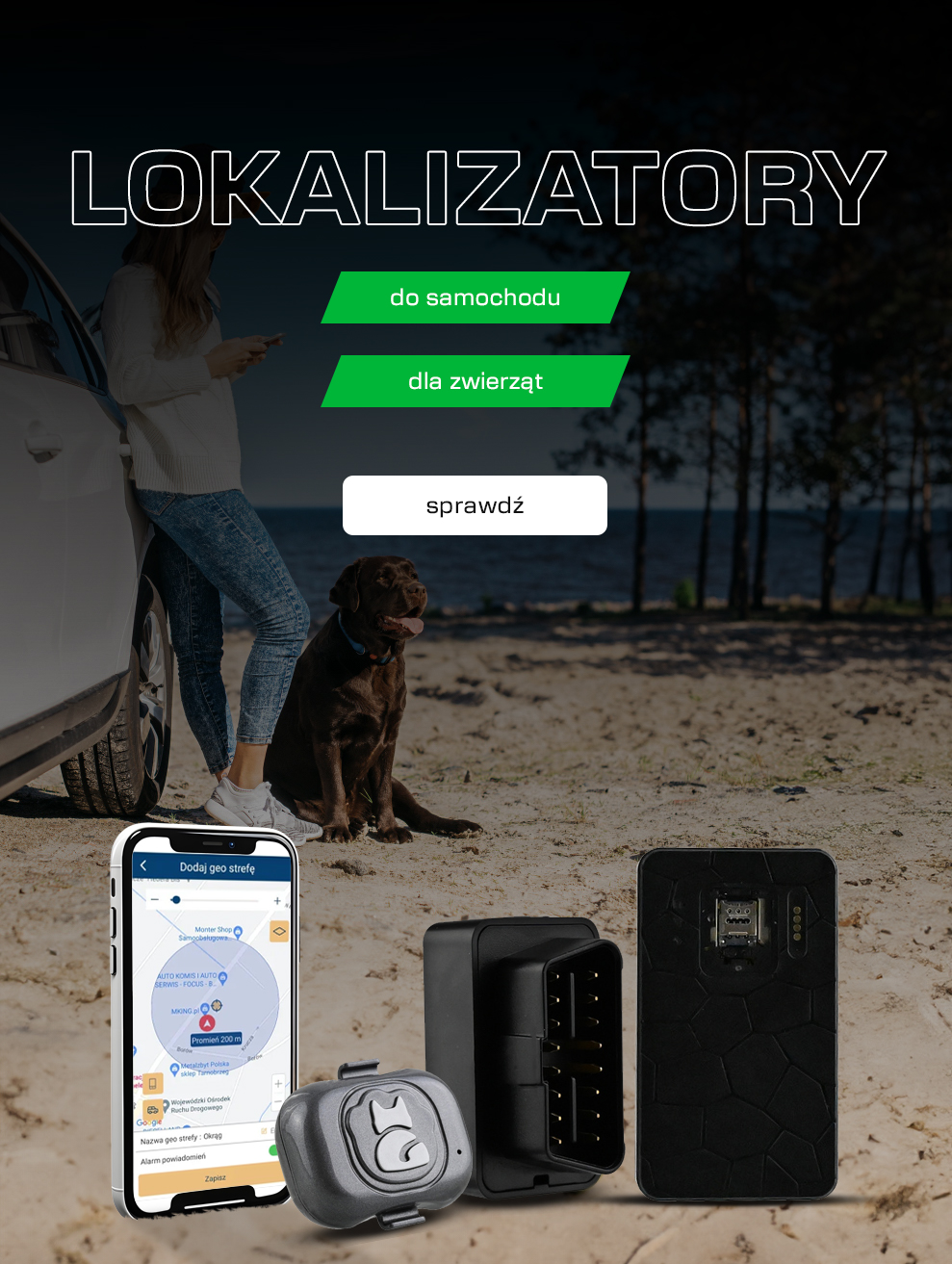 Lokalizatory gps do samochodu dla zwierząt